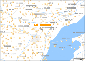 map of Goth Dodāi