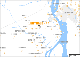 map of Goth Dubhān