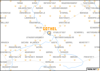 map of Gothel