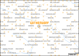 map of Gothendorf