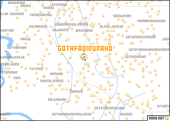 map of Goth Faqīru Rāho