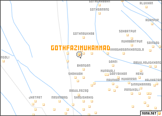 map of Goth Fazi Muhammad