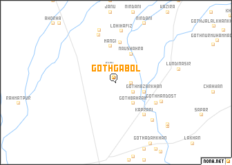 map of Goth Gabol