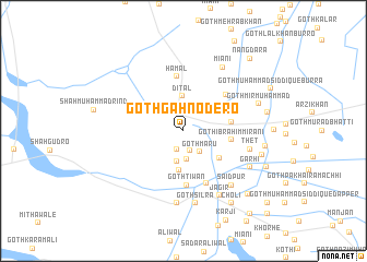 map of Goth Gahno Dero