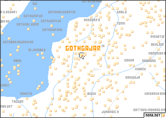 map of Goth Gājar