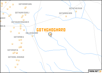 map of Goth Ghogharo