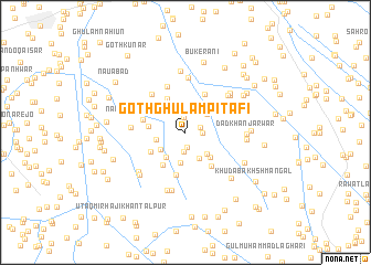 map of Goth Ghulām Pitāfi