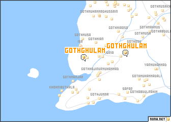 map of Goth Ghulām