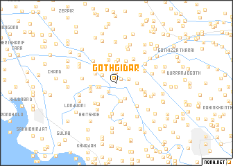 map of Goth Gīdar