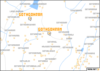 map of Goth Gohrām