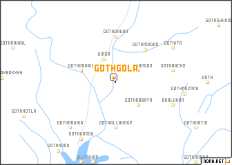 map of Goth Gola