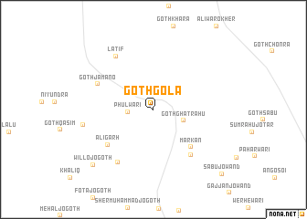 map of Goth Gola