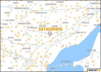 map of Goth Gopāng