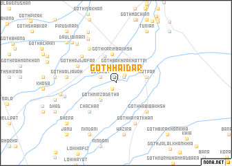map of Goth Haidar