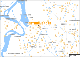 map of Goth Hājepota