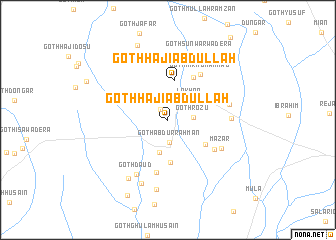 map of Goth Hāji Abdullāh