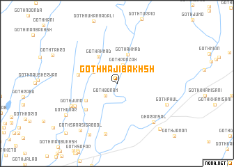 map of Goth Hāji Bakhsh