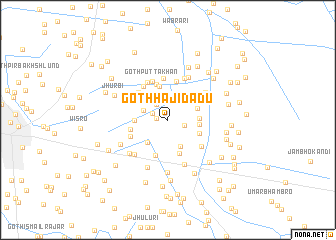 map of Goth Hāji Dādu