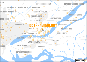 map of Goth Hāji Dalbot