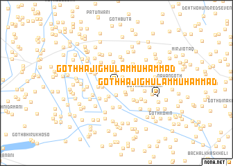 map of Goth Hāji Ghulām Muhammad