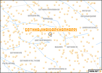 map of Goth Hāji Haidar Khān Marri