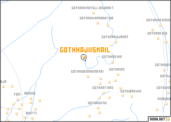 map of Goth Hāji Ismāil