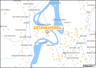 map of Goth Hāji Ismāil