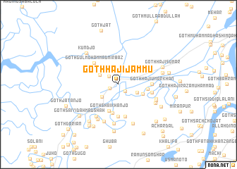 map of Goth Hāji Jammu