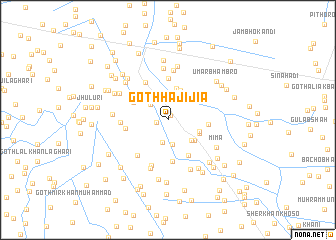 map of Goth Hāji Jia