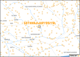 map of Goth Hāji Juryo Siyāl