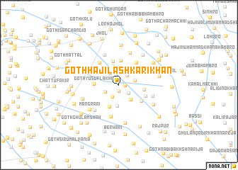 map of Goth Hāji Lashkari Khān