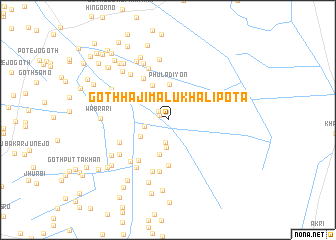 map of Goth Hāji Malūk Hālipota