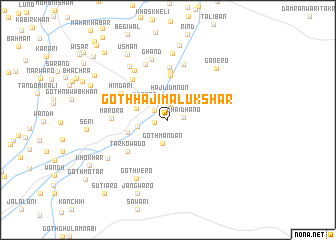 map of Goth Hāji Malūk Shar