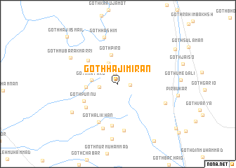 map of Goth Hāji Mīran