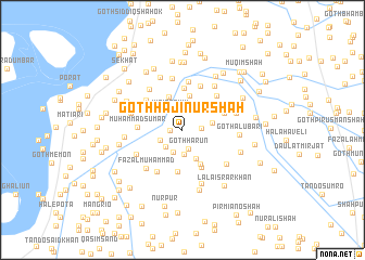 map of Goth Hāji Nūr Shāh