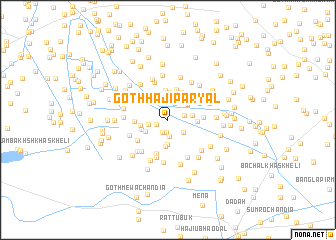 map of Goth Hāji Paryal