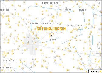 map of Goth Hāji Qāsim