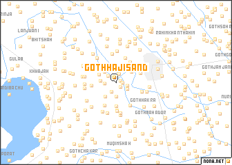 map of Goth Hāji Sānd