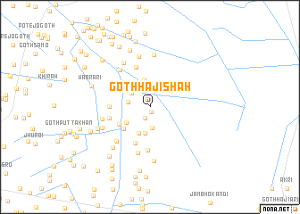 map of Goth Hāji Shāh