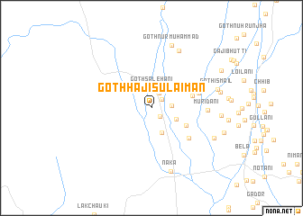 map of Goth Hāji Sulaimān