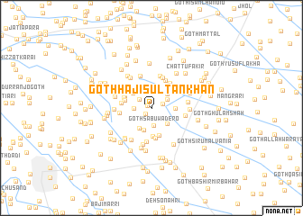 map of Goth Hāji Sultān Khān