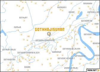 map of Goth Hāji Sumār