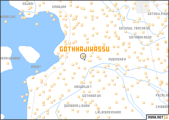 map of Goth Hāji Wassu