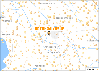 map of Goth Hāji Yūsuf