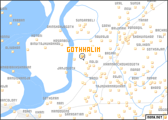 map of Goth Halīm