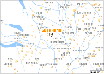 map of Goth Hāmbi