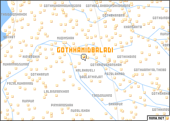 map of Goth Hamīd Balādi