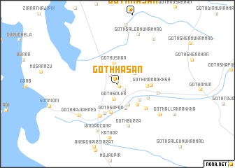map of Goth Hasan