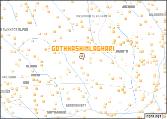 map of Goth Hashīm Laghāri