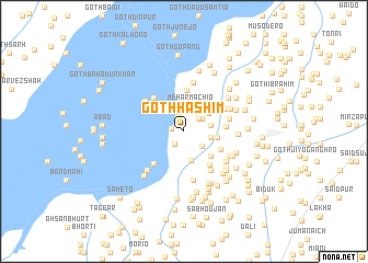 map of Goth Hāshim